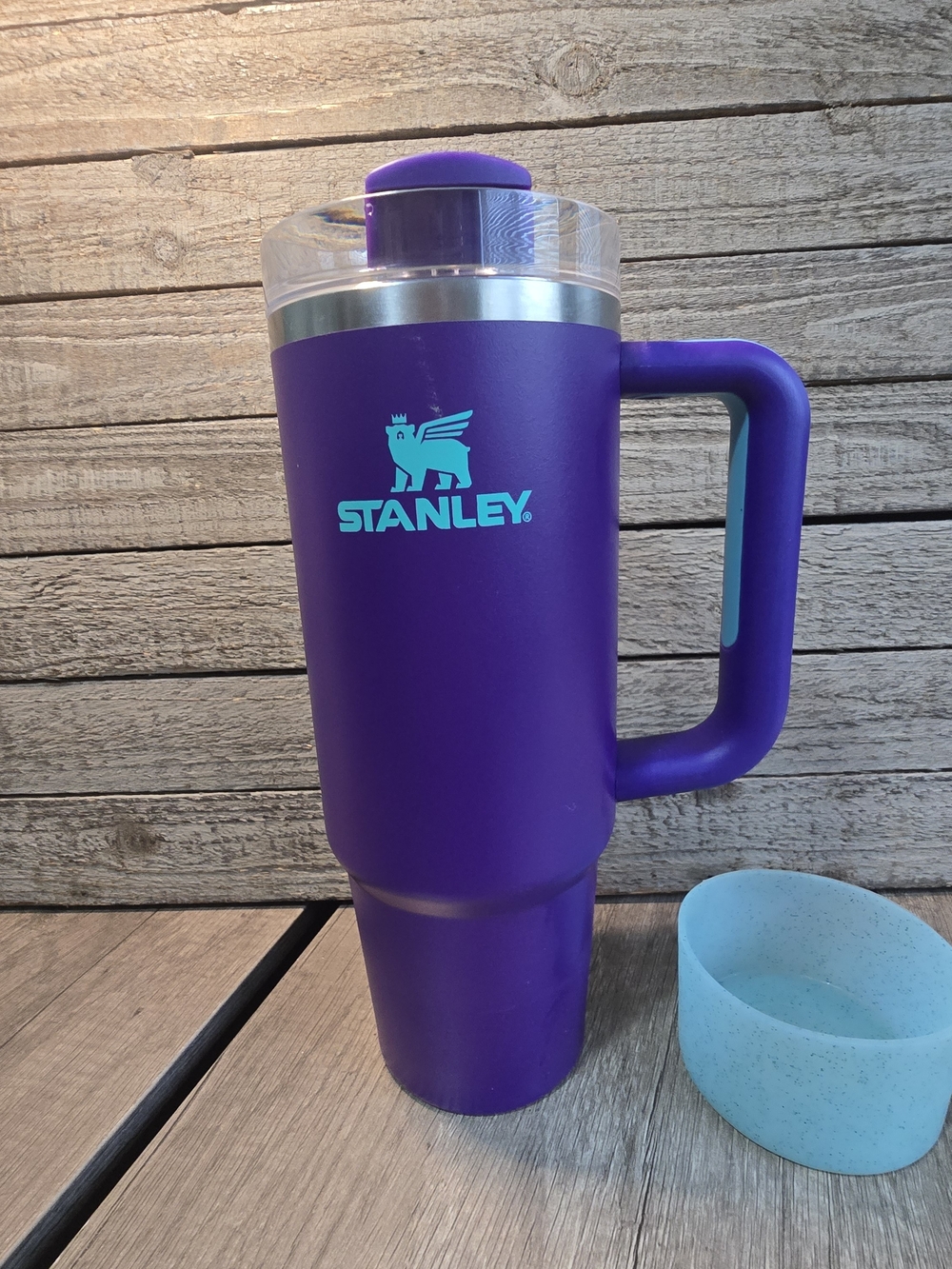 Stanley 32oz Purple Insulated Travel Mug with Handle - NO STRAW